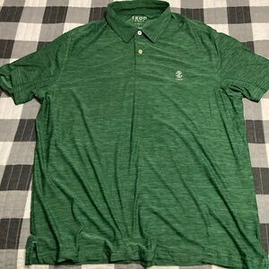 Mens IZOD green golf polo size L